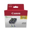 Canon 1511B025 blækpatron 2 stk Original Sort, Blå, Magenta, Gul