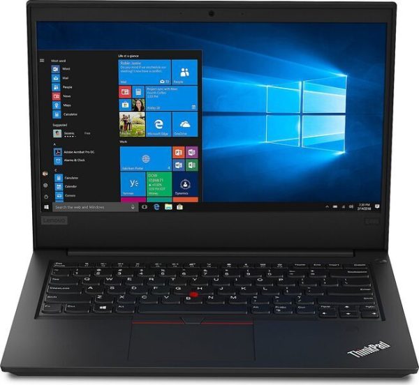 Lenovo ThinkPad E495 - 14" Full-HD - AMD Ryzen 5 3500U  - 8GB RAM - 256GB NVME SSD - Windows 11 Pro - Nordisk Tastaturlayout - Guld stand