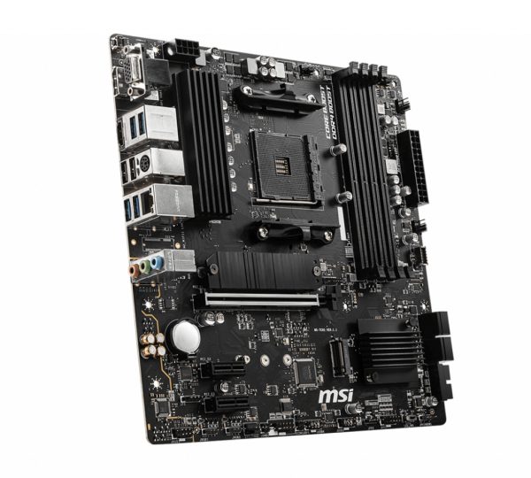 MSI B550M PRO-VDH - Bundkort - micro-ATX - Socket AM4 - AMD B550 Chipset - USB-C Gen1, USB 3.2 Gen 1 - Gigabit LAN - onboard grafik (CPU påkrævet) - HD Audio (8-kanaler)