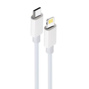 maXlife 1m 20W USB-C - Lightning Kabel - Hvid