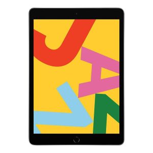 Apple iPad 8 32GB WiFi (Space Gray) - 2020 - Inklusiv oplader & kabel - Sølv stand