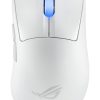 ASUS ROG Keris II Ace Wireless AimPoint White mus Spil Højre hånd RF Wireless + Bluetooth + USB Type-A Optisk 42000 dpi