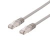 Deltaco STP-625AU netværkskabel Grå 25 m Cat6a U/FTP (STP)