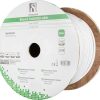 Deltaco F/UTP Cat6 installationskabel, 305m tromle, 250MHz, Delta-certificeret, LSZH, hvid