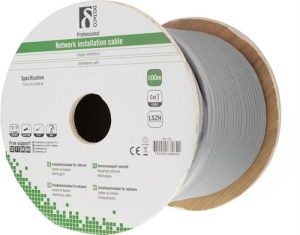 Deltaco TP-70 netværkskabel Grå 100 m Cat7 S/FTP (S-STP)