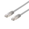 Deltaco S/FTP Cat6 Netværkskabel, 20m, 250MHz, Delta-certificeret, LSZH, grå