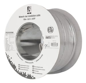 Deltaco TP-48BR netværkskabel Grå 100 m Cat6 U/UTP (UTP)
