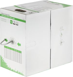 Deltaco TP-48BH netværkskabel Grå 305 m Cat6 U/UTP (UTP)