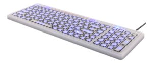 Deltaco TB-508 tastatur Industriel Nordisk Sort, Grå
