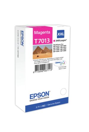 Epson T7013 blækpatron 1 stk Original Magenta