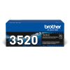 Brother TN-3520 tonerpatron 1 stk Original Sort