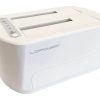 LC Power LC-DOCK-U3-VI - HDD / SSD docking station - SATA - USB 3.2 (Gen 2x1) - Dual Dock med kloningsfunktion