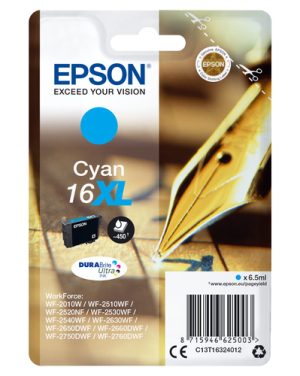 Epson Pen and crossword C13T16324012 blækpatron 1 stk Original Højt (XL) udbytte Blå
