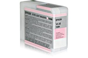 Epson T580B00 blækpatron 1 stk Original Levende lys magenta