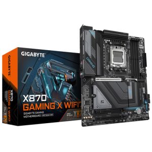 GIGABYTE X870 GAMING X WIFI7 bundkort AMD X870 Sokkel AM5 ATX