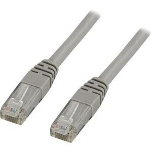 Deltaco TP-625 netværkskabel Grå 25 m Cat6