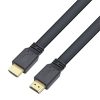 Flat High Speed with Ethernet HDMI cable, 3m, black