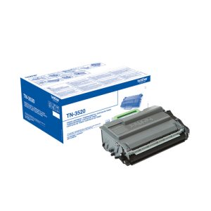Brother TN-3520P tonerpatron 1 stk Original Sort