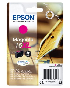 Epson Pen and crossword C13T16334012 blækpatron 1 stk Original Højt (XL) udbytte Magenta
