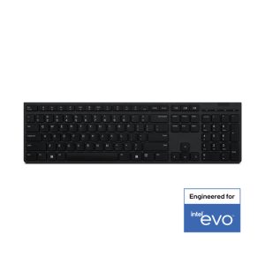Lenovo 4Y41K04031 tastatur Kontor RF trådløs + Bluetooth US engelsk Grå