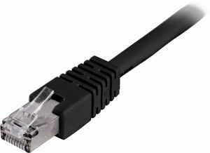 Deltaco STP-635S netværkskabel Sort 35 m Cat6 F/UTP (FTP)