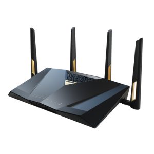 ASUS RT-BE88U trådløs router 10 Gigabit Ethernet Dual-band (2,4 GHz / 5 GHz) Sort, Grå