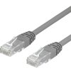 Deltaco U/UTP Cat6 Netværkskabel, 30m, 250MHz, Delta-certifierad, LSZH, grå