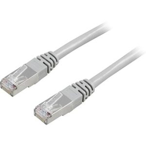 Deltaco FTP netværkskabel Grå 25 m Cat6