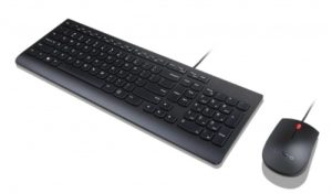 Lenovo 4X30L79909 tastatur Mus inkluderet Universel USB QWERTZ Polsk Sort