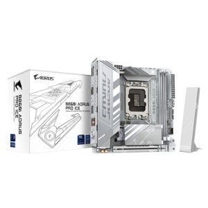 GIGABYTE B860I AORUS PRO ICE bundkort Intel B860 LGA 1851 (Socket V1) mini ITX