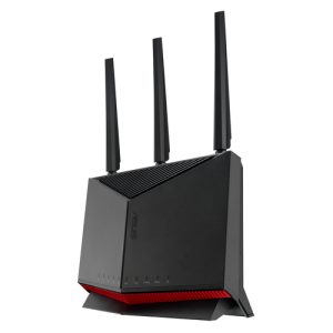 ASUS RT-BE86U trådløs router 10 Gigabit Ethernet Dual-band (2,4 GHz / 5 GHz) Sort