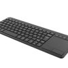 Deltaco TB-504 tastatur Hjem RF trådløst Nordisk Sort