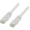 Deltaco U/UTP Cat6 Netværkskabel, 25m, 250MHz, Delta-certificeret, LSZH, hvid