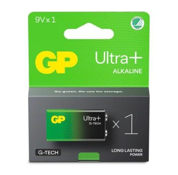 GP Battery Ultra Plus Alkaline 9V/6LF22