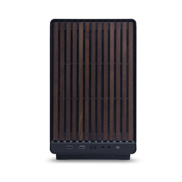 Lian Li DAN cases A3-mATX Wood edition (Walnut) - Kabinet - Minitower - Sort - Image 4