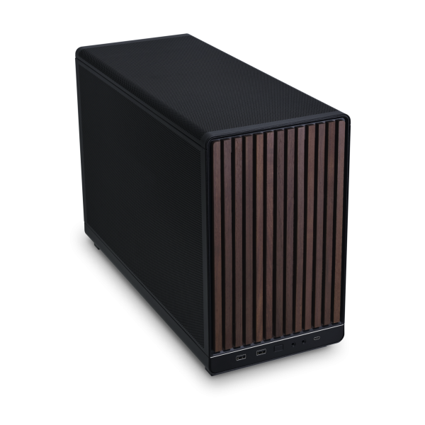 Lian Li DAN cases A3-mATX Wood edition (Walnut) - Kabinet - Minitower - Sort - Image 3