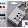 Epson Padlock C13T35864010 blækpatron 1 stk Original Standard udbytte Sort, Blå, Magenta, Gul
