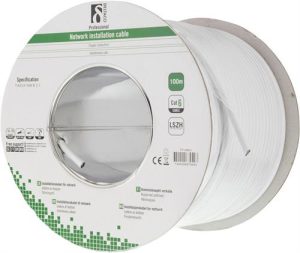 Deltaco TP-48EH netværkskabel Hvid 100 m Cat6 F/UTP (FTP)