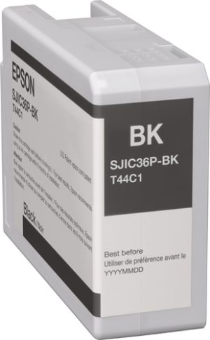 Epson C13T44C140 blækpatron 1 stk Original Sort