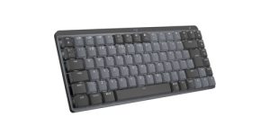 Logitech 920-010780 tastatur Kontor RF trådløs + Bluetooth QWERTY US International Grafit, Grå