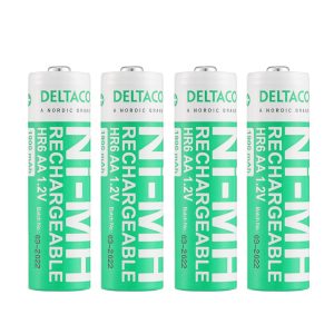 Deltaco Ultimate NiMh rechargeable LR6/AA