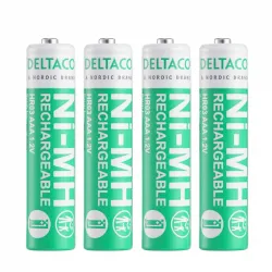 Deltaco Ultimate NiMh rechargeable LR03/AAA