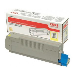 OKI 46471101 tonerpatron 1 stk Original Gul