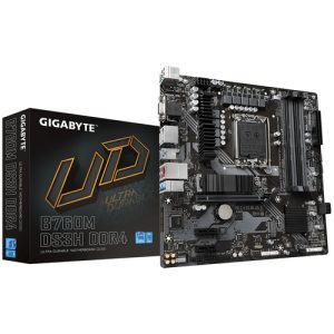 GIGABYTE B760M DS3H DDR4 bundkort Intel B760 Express LGA 1700 micro ATX