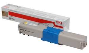 OKI 46490401 tonerpatron 1 stk Original Gul