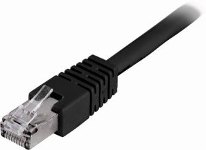 Deltaco STP-620S netværkskabel Sort 20 m Cat6 F/UTP (FTP)