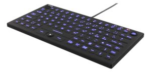 Deltaco TB-509 tastatur QWERTY Nordisk Sort