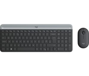 Logitech 920-009200 tastatur Mus inkluderet Universel RF trådløst QWERTY Nordisk Grafit