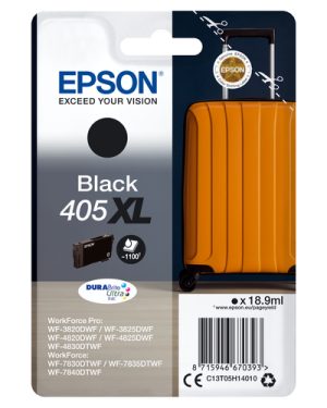 Epson 405XL blækpatron 1 stk Original Højt (XL) udbytte Sort
