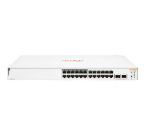 Aruba Instant On 1830 24G 12p Class4 PoE 2SFP 195W Administreret L2 Gigabit Ethernet (10/100/1000) Strøm over Ethernet (PoE) 1U